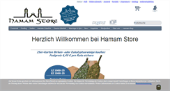 Desktop Screenshot of hamam-store.de